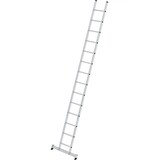 Roossien Aluminium enkele ladder, 14 sporten met Nivello-stabilisatiebalk