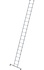 Aluminium enkele ladder, 16 sporten met Nivello-stabilisatiebalk Aluminium enkele ladder, 16 sporten met Nivello-stabilisatiebalk