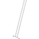 Munk Aluminium enkele ladder, 18 sporten met Nivello-stabilisatiebalk Munk Aluminium enkele ladder, 18 sporten met Nivello-stabilisatiebalk