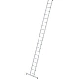Roossien Aluminium enkele ladder, 20 sporten met Nivello-stabilisatiebalk