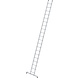 Munk Aluminium enkele ladder, 20 sporten met Nivello-stabilisatiebalk Munk Aluminium enkele ladder, 20 sporten met Nivello-stabilisatiebalk