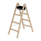Munk Houten dubbele ladder, 2x4 sporten Munk Houten dubbele ladder, 2x4 sporten