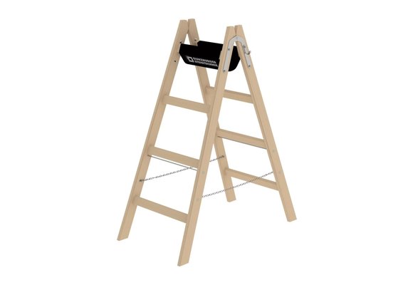 Farmacologie vacature Uitverkoop Houten dubbele ladder kopen? Tweezijdige ladders — Ladder.nl