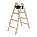 Munk Houten dubbele ladder, 2x4 sporten Munk Houten dubbele ladder, 2x4 sporten
