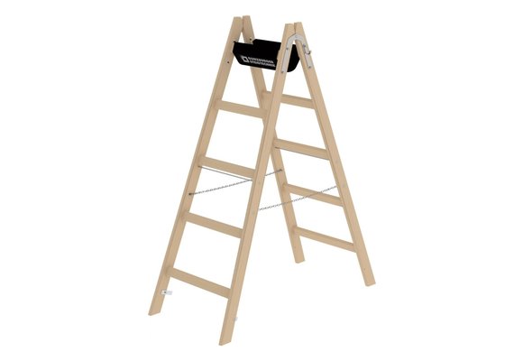 tv Cusco Misbruik Houten dubbele ladder kopen? Tweezijdige ladders — Ladder.nl