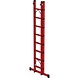 Munk Volkunststof opsteekladder, 2x8 sporten met stabilisatiebalk Munk Volkunststof opsteekladder, 2x8 sporten met stabilisatiebalk