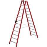 Munk Kunststof dubbele trap, 2x12 treden Munk Kunststof dubbele trap, 2x12 treden