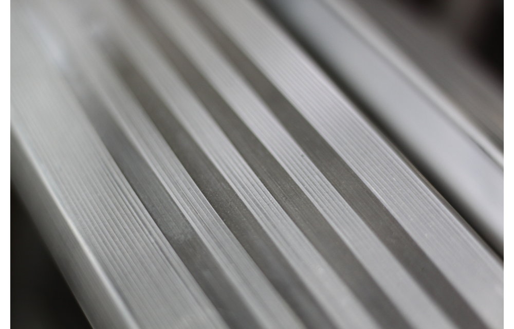 Aluminium dubbele trap, verrijdbaar, 2x3