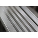 Munk Aluminium dubbele trap, 2x7 treden, verrijdbaar Munk Aluminium dubbele trap, 2x7 treden, verrijdbaar