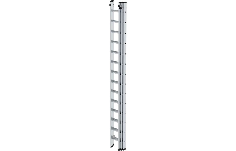 3-delige aluminium opsteekladder, 3x14