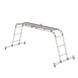Roossien Aluminium platform voor vouwladder 2x2+2x3 en 4x3