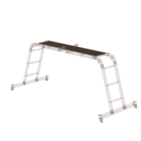 Roossien Houten platform voor vouwladder 2x2+2x3 en 4x3