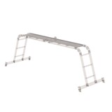Munk Aluminium platform voor vouwladder 2x3+2x4