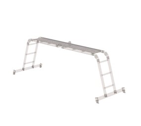Munk Aluminium platform voor vouwladder 2x3+2x4 Munk Aluminium platform voor vouwladder 2x3+2x4
