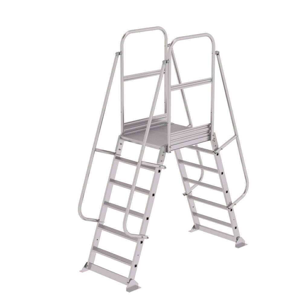 Roossien Dubbele bordestrap met 2x6 treden, vast model