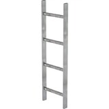Roossien Stalen putladder, 4 sporten (340mm breed)