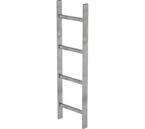 Roossien Stalen putladder, 4 sporten (340mm breed)