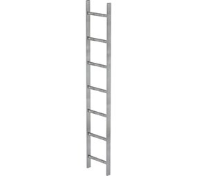 Roossien Stalen putladder, 7 sporten (340mm breed)