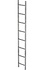 Stalen putladder, 8 sporten (340mm breed) Stalen putladder, 8 sporten (340mm breed)