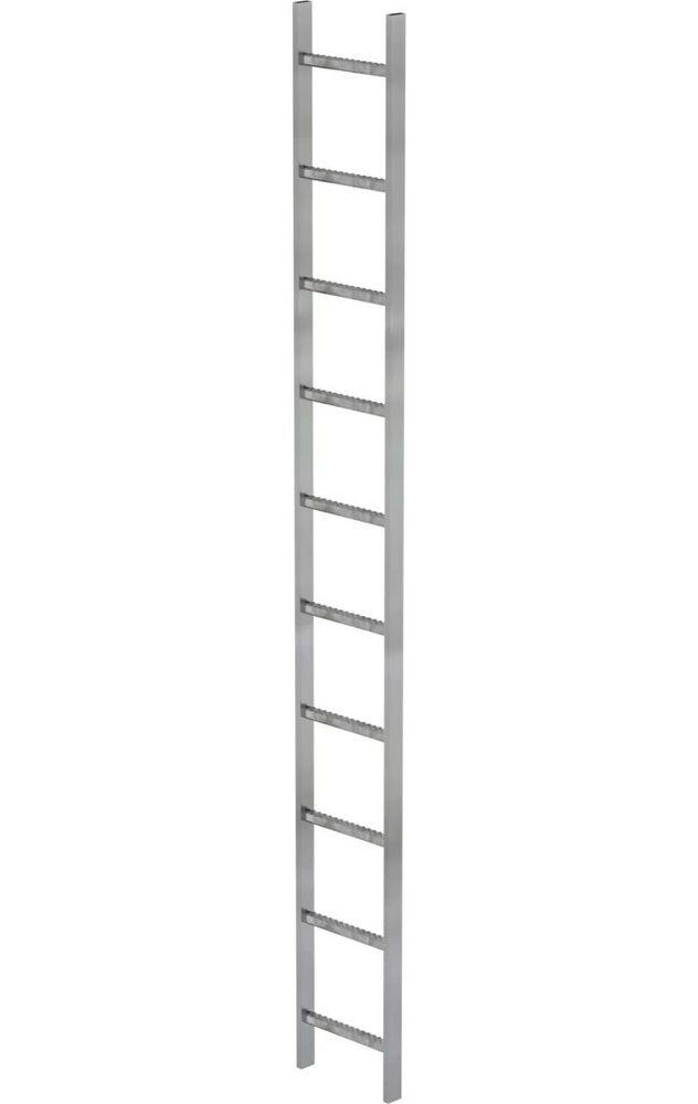 Roossien Stalen putladder, 10 sporten (340mm breed)