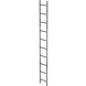 Roossien Stalen putladder, 10 sporten (340mm breed)