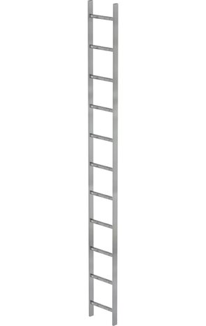 Roossien Stalen putladder, 11 sporten (340mm breed)