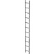 Roossien Stalen putladder, 11 sporten (340mm breed)