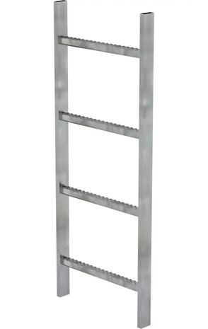 Roossien Stalen putladder, 4 sporten (440mm breed) Roossien Stalen putladder, 4 sporten (440mm breed)