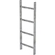 Roossien Stalen putladder, 4 sporten (440mm breed) Roossien Stalen putladder, 4 sporten (440mm breed)