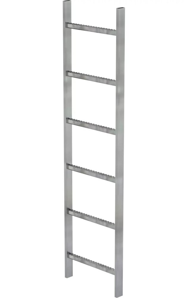 Munk Stalen putladder, 6 sporten (440mm breed) Munk Stalen putladder, 6 sporten (440mm breed)