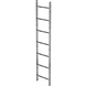 Roossien Stalen putladder, 7 sporten (440mm breed)