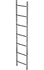 Stalen putladder, 7 sporten (440mm breed) Stalen putladder, 7 sporten (440mm breed)