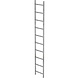 Roossien Stalen putladder, 10 sporten (440mm breed)