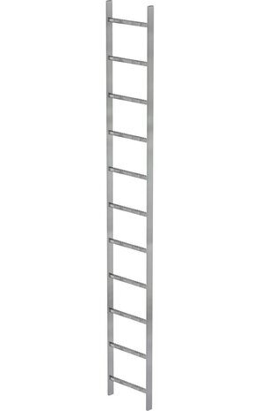 Munk Stalen putladder, 11 sporten (440mm breed)
