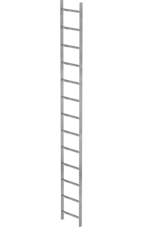 Munk Stalen putladder, 13 sporten (440mm breed)