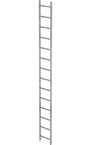 Roossien Stalen putladder, 14 sporten (440mm breed)