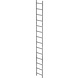 Roossien Stalen putladder, 14 sporten (440mm breed)