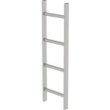 Roossien RVS 316 putladder, 4 sporten (340mm breed)