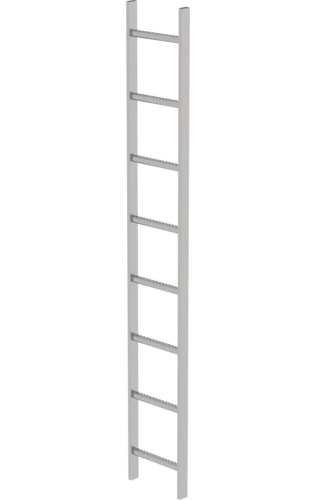 Munk RVS 316 putladder, 8 sporten (340mm breed) Munk RVS 316 putladder, 8 sporten (340mm breed)