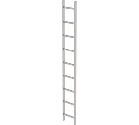 Munk RVS 316 putladder, 9 sporten (340mm breed) Munk RVS 316 putladder, 9 sporten (340mm breed)