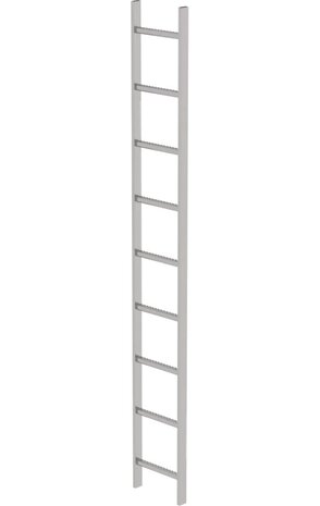 Munk RVS 316 putladder, 9 sporten (340mm breed) Munk RVS 316 putladder, 9 sporten (340mm breed)