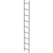 Munk RVS 316 putladder, 9 sporten (340mm breed) Munk RVS 316 putladder, 9 sporten (340mm breed)