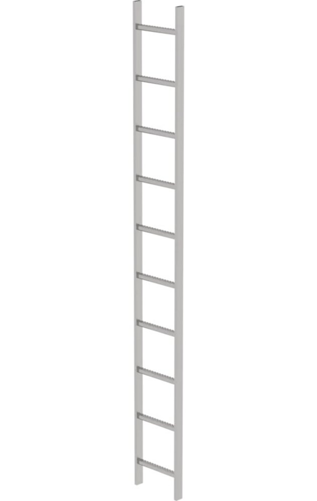 Munk RVS 316 putladder, 10 sporten (340mm breed) Munk RVS 316 putladder, 10 sporten (340mm breed)