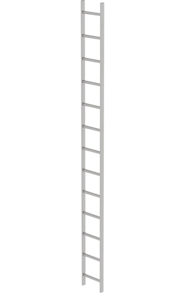 Roossien RVS 316 putladder, 13 sporten (340mm breed)
