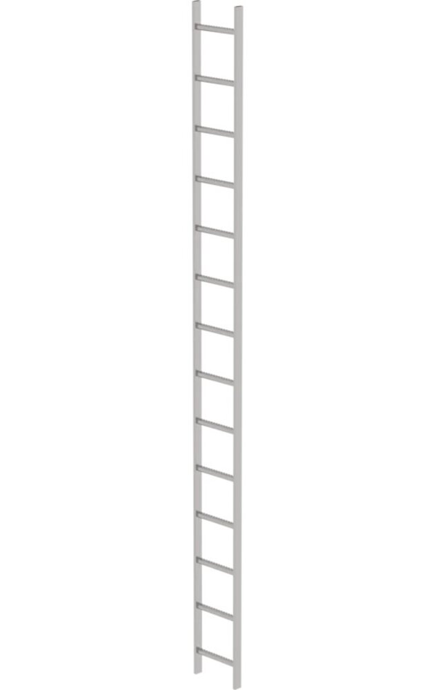 Roossien RVS 316 putladder, 14 sporten (340mm breed)
