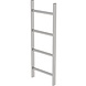 Roossien RVS 316 putladder, 4 sporten (440mm breed)