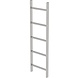 Roossien RVS 316 putladder, 5 sporten (440mm breed)