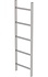 RVS 316 putladder, 5 sporten (440mm breed)