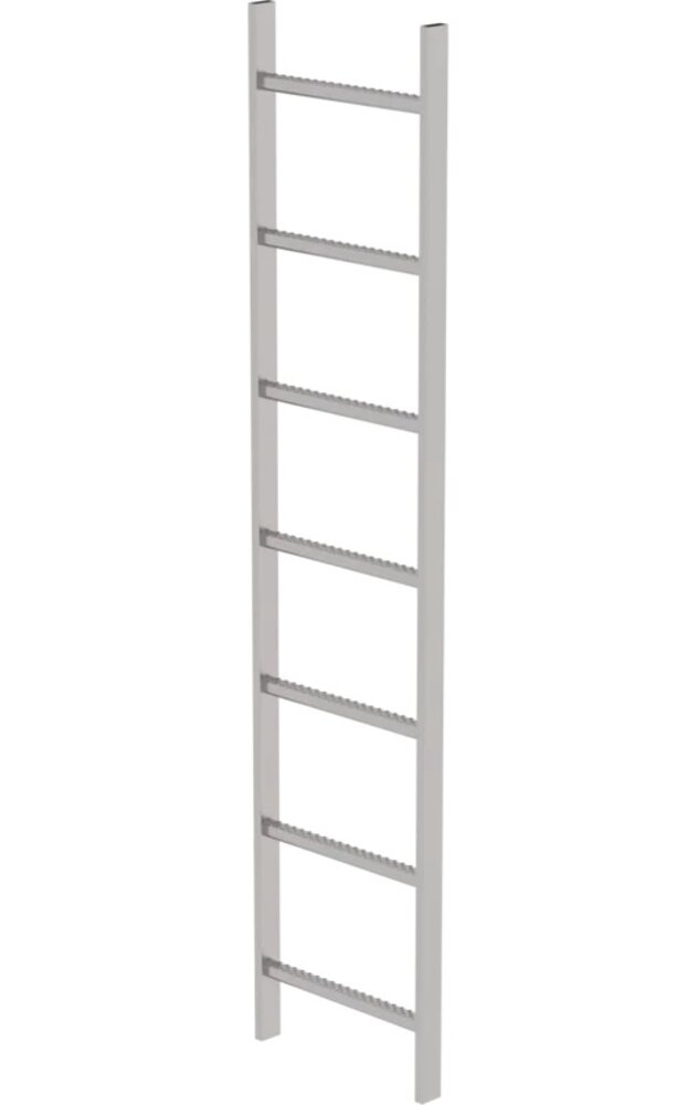 Munk RVS 316 putladder, 7 sporten (440mm breed) Munk RVS 316 putladder, 7 sporten (440mm breed)