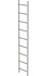RVS 316 putladder, 9 sporten (440mm breed) RVS 316 putladder, 9 sporten (440mm breed)